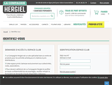Tablet Screenshot of hergiel.com